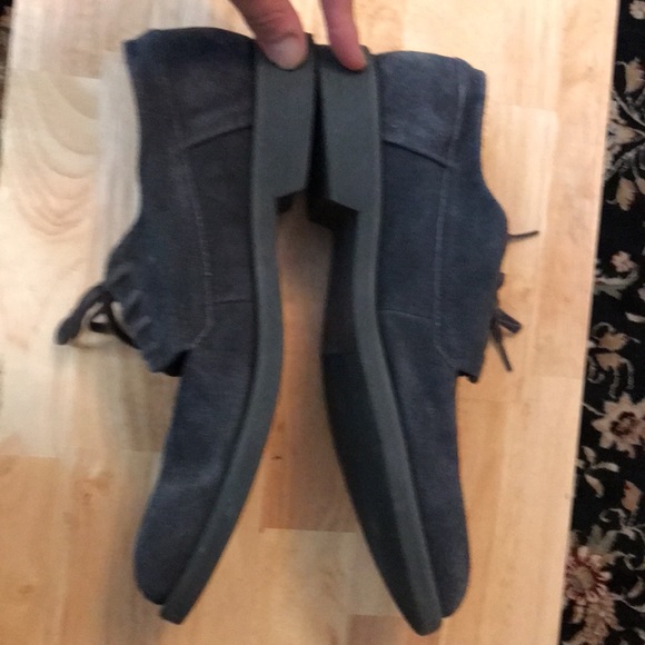 Men’s Calvin Klein Gray Suede Casual Dress Shoes Sz 10.5 US - Moderately Used - Picture 5 of 12